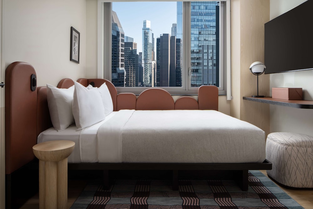 1 Queen Bed, City View, Hearing Impaired del hotel Motto By Hilton New York City Times Square. Foto 6