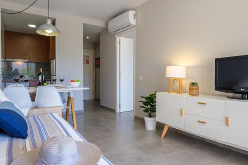 Apartamento 1 habitación Sofá Cama incluido 1 Cama doble kitchenette del hotel Estival Park. Foto 9