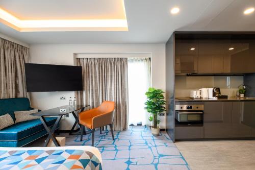 Estudio con terraza del hotel Dao By Dorsett West London. Foto 3