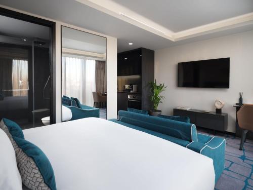 Estudio Con Cocina 1 Cama king Accesible del hotel Dao By Dorsett West London. Foto 13