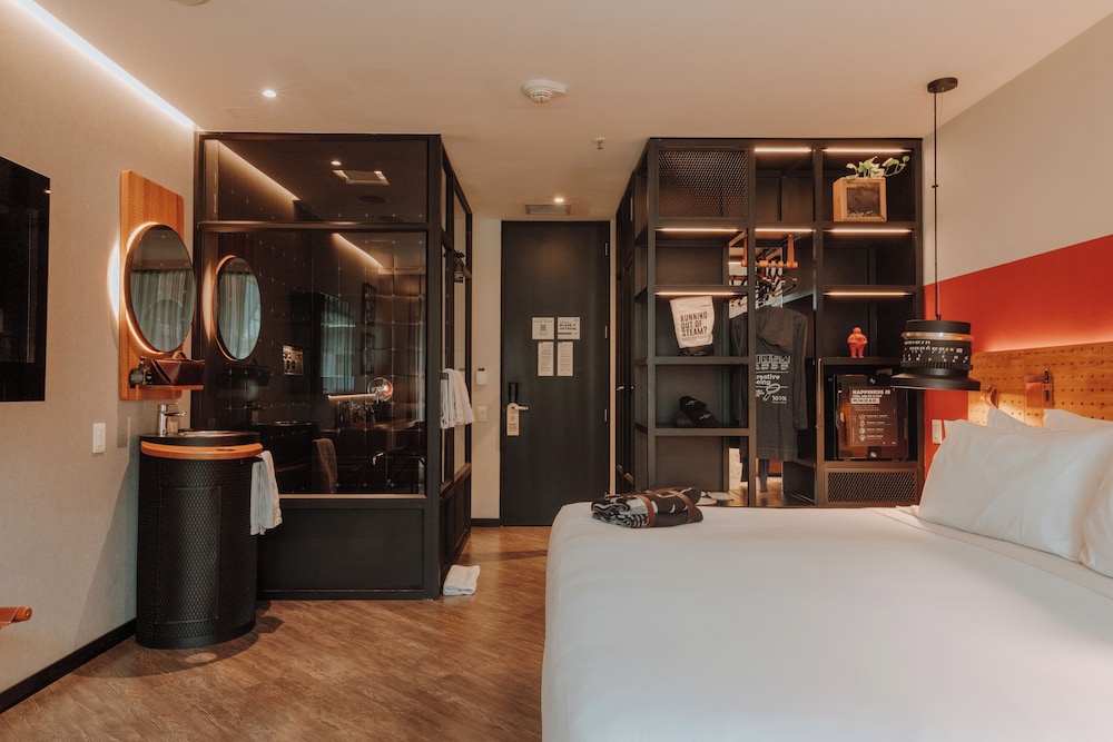 Suite Junior del hotel The Click Clack Medellin
