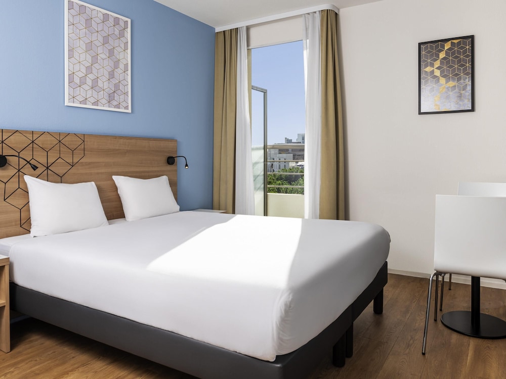 Apartamento con una cama doble del hotel Adagio Access Paris Quai D'ivry