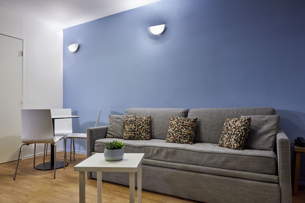 Apartamento con una cama doble del hotel Adagio Access Paris Quai D'ivry. Foto 9