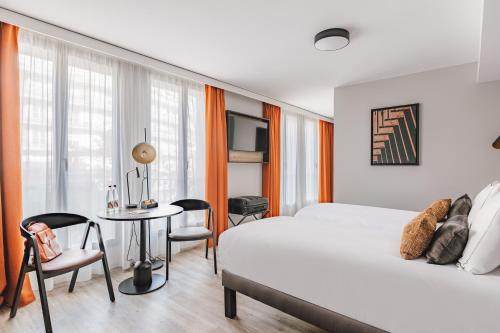 Estudio con 2 camas individuales del hotel Appart'city Collection Paris Gare De Lyon. Foto 2
