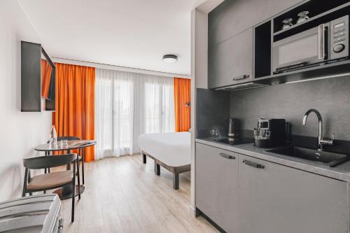 Estudio Doble del hotel Appart'city Collection Paris Gare De Lyon. Foto 5