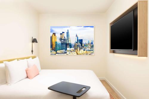 Habitación con cama grande - Sin ventana del hotel Hampton By Hilton London Old Street. Foto 3