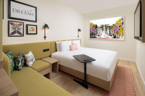 Habitación con cama grande - Sin ventana del hotel Hampton By Hilton London Old Street. Foto 4