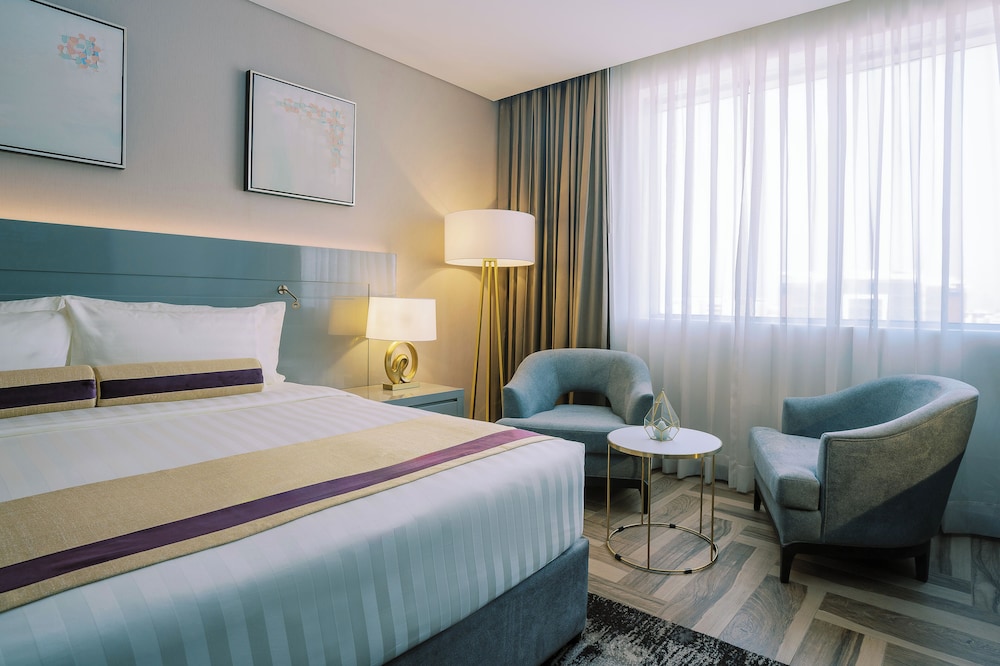 Suite, 1 habitación, cocina básica del hotel Khalidia Palace Dubai. Foto 5