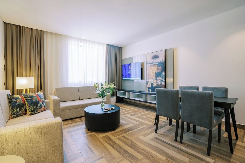 Suite, 1 habitación, cocina básica del hotel Khalidia Palace Dubai. Foto 9