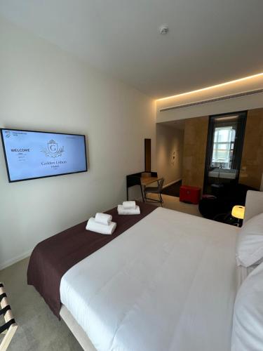 Habitación Doble del hotel Golden Lisbon. Foto 7