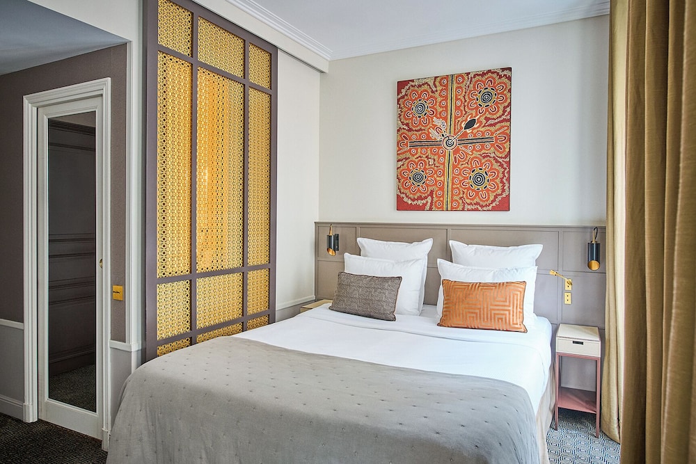 Habitación familiar del hotel De la Tamise