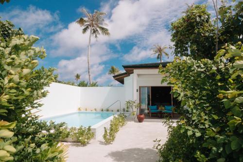 Suite de playa con piscina privada del hotel Joy Island. Foto 11