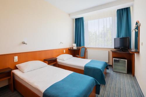 Habitación Doble Económica - 1 o 2 camas del hotel Benczur. Foto 4