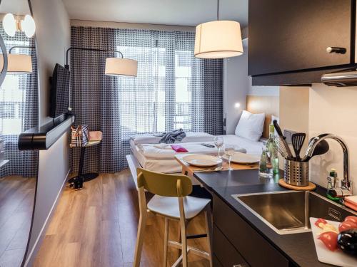 Estudio (2 personas) del hotel Adagio Access Stuttgart Airport Messe