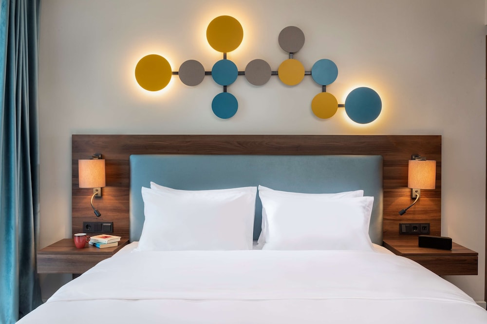 1 Cama King del hotel Hyatt House Frankfurt Eschborn. Foto 1