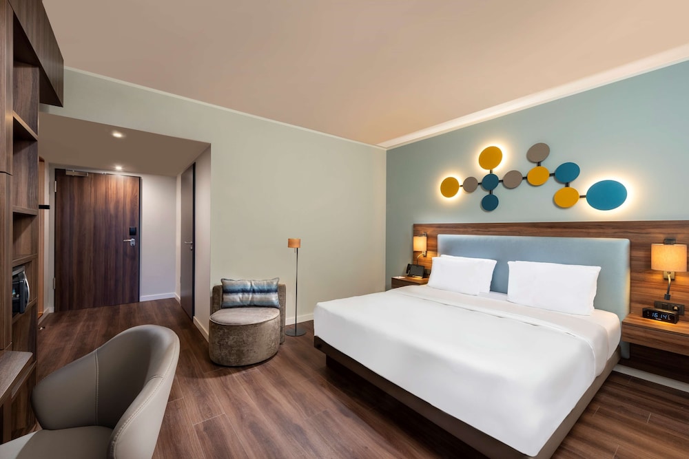 Estudio con cama King del hotel Hyatt House Frankfurt Eschborn. Foto 4
