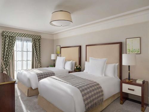 Suite Lujo 1 habitación Vista ciudad 2 Camas queen del hotel Raffles London at The OWO