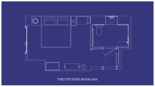Habitación con cama extragrande - Adaptada para personas de movilidad reducida del hotel The Fifth Avenue