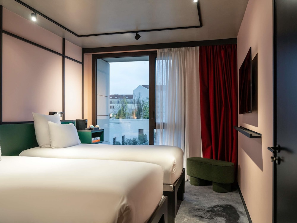 TRIBE COMFORT - 2 CAMAS INDIVIDUALES - VISTA AL JARDÍN del hotel Tribe Lyon Croix Rousse. Foto 6