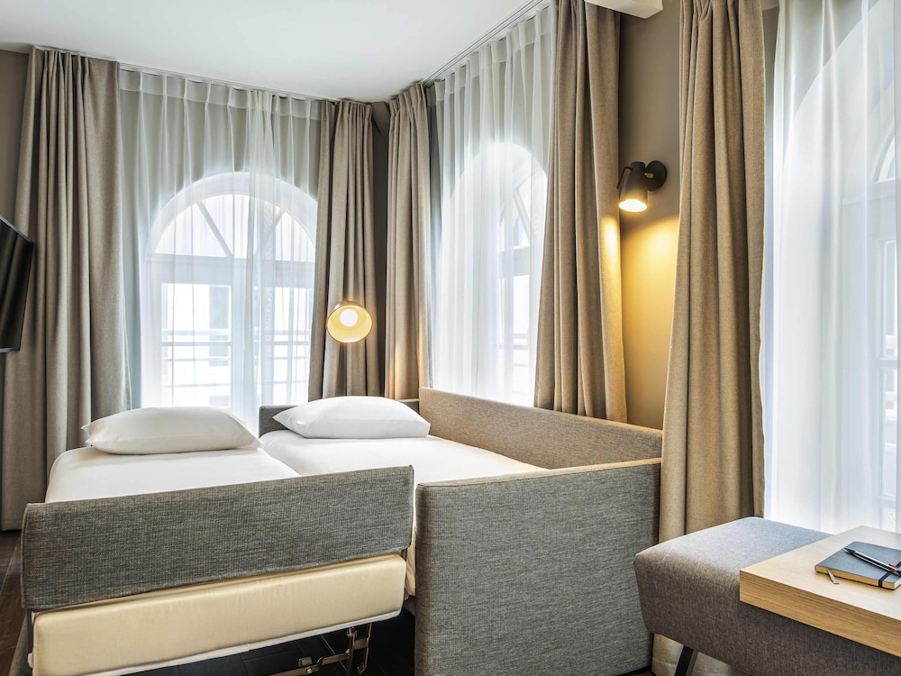 Estudio, 2 camas dobles del hotel Adagio Lille Centre Grand Place. Foto 3