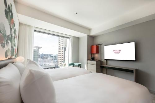 Habitación doble Deluxe - 2 camas - Planta Premium del hotel Centara Grand Osaka. Foto 5