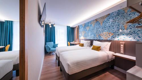 Habitación Doble Estándar - 2 camas del hotel voco Strasbourg Centre - The Garden, an IHG Hotel. Foto 1