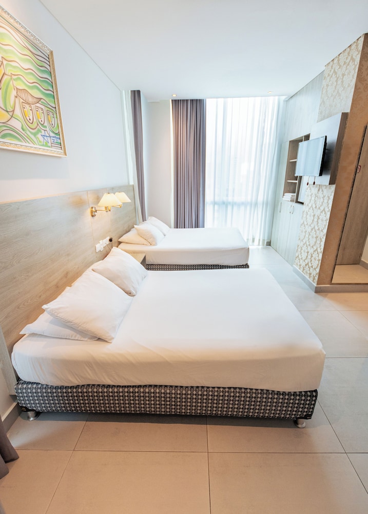 Habitación estándar, 2 camas dobles, no fumadores del hotel ZiOne Luxury Cartagena. Foto 2