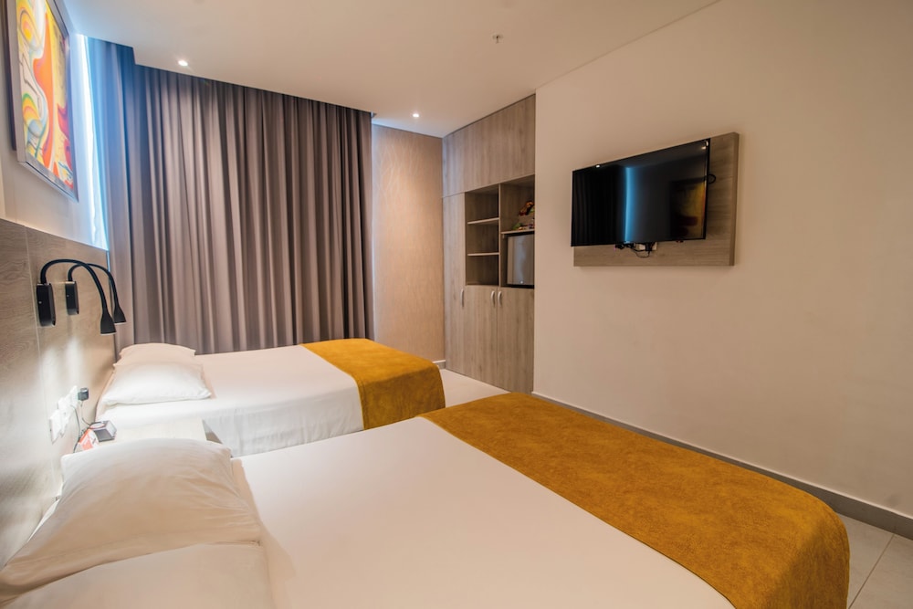 Habitación estándar, 2 camas dobles, no fumadores del hotel ZiOne Luxury Cartagena. Foto 4