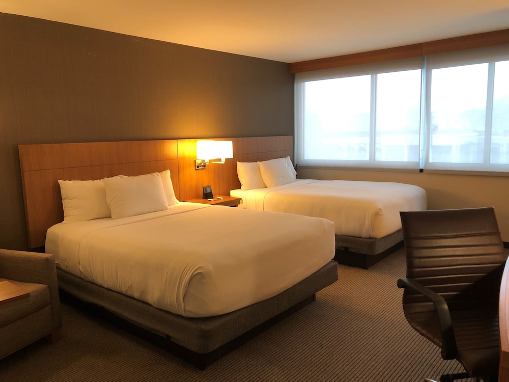 Dos camas queen size (sin sofá - cama) del hotel Hyatt Place Chicago/O'Hare Airport. Foto 1
