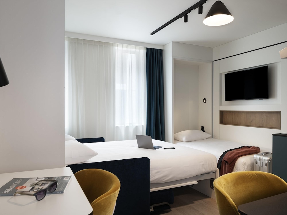 Estudio Sofá Cama incluido 1 Cama Individual del hotel Adagio Access Gent Centrum Dampoort. Foto 2