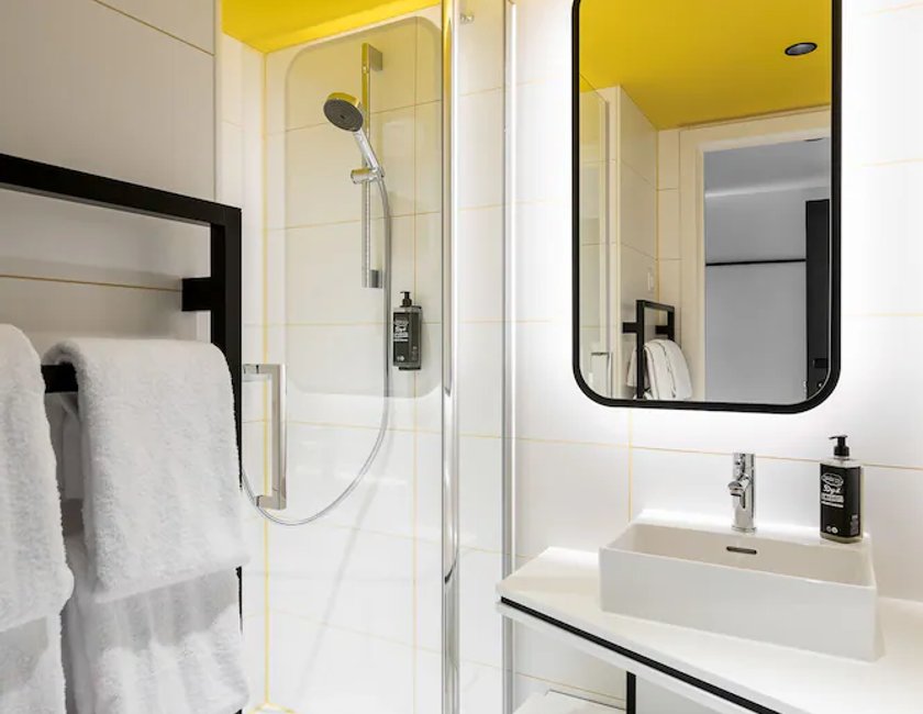 Estudio 1 Cama doble del hotel Adagio Access Gent Centrum Dampoort. Foto 5