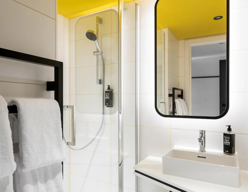 Estudio 2 Camas individuales del hotel Adagio Access Gent Centrum Dampoort. Foto 2