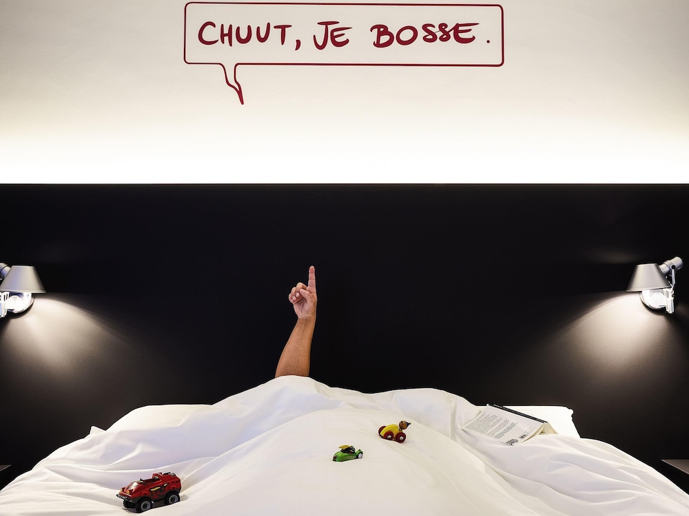 Habitación Standard con cama king size del hotel ibis Styles Liege Guillemins