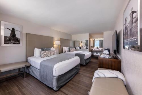 Habitación Elite adaptada para personas con discapacidad auditiva/movilidad reducida - 2 camas grandes - No fumadores del hotel Magic Moment Resort and Kids Club