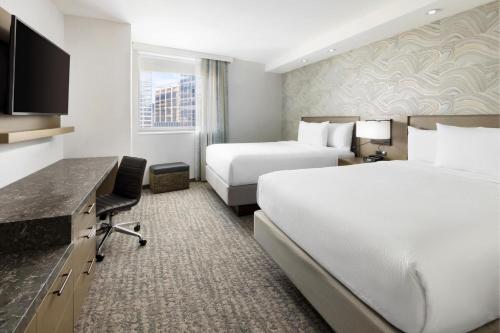 Estudio - 2 camas grandes del hotel Residence Inn by Marriott New York Downtown Manhattan/Financial District. Foto 1