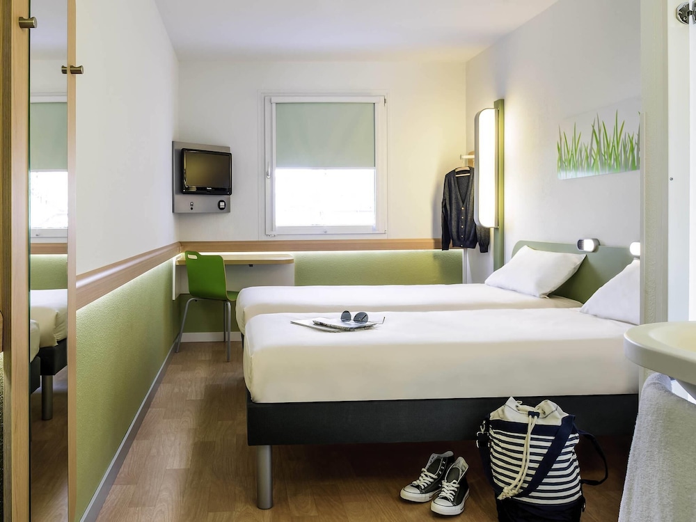 TWIN - Habitación con camas individuales del hotel Ibis Budget Manchester Centre Pollard Street
