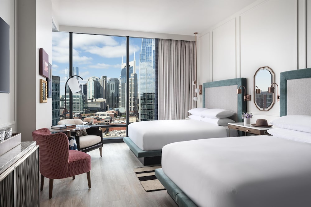 2 Camas Queen en Planta Alta del hotel Hyatt Centric Downtown Nashville. Foto 3