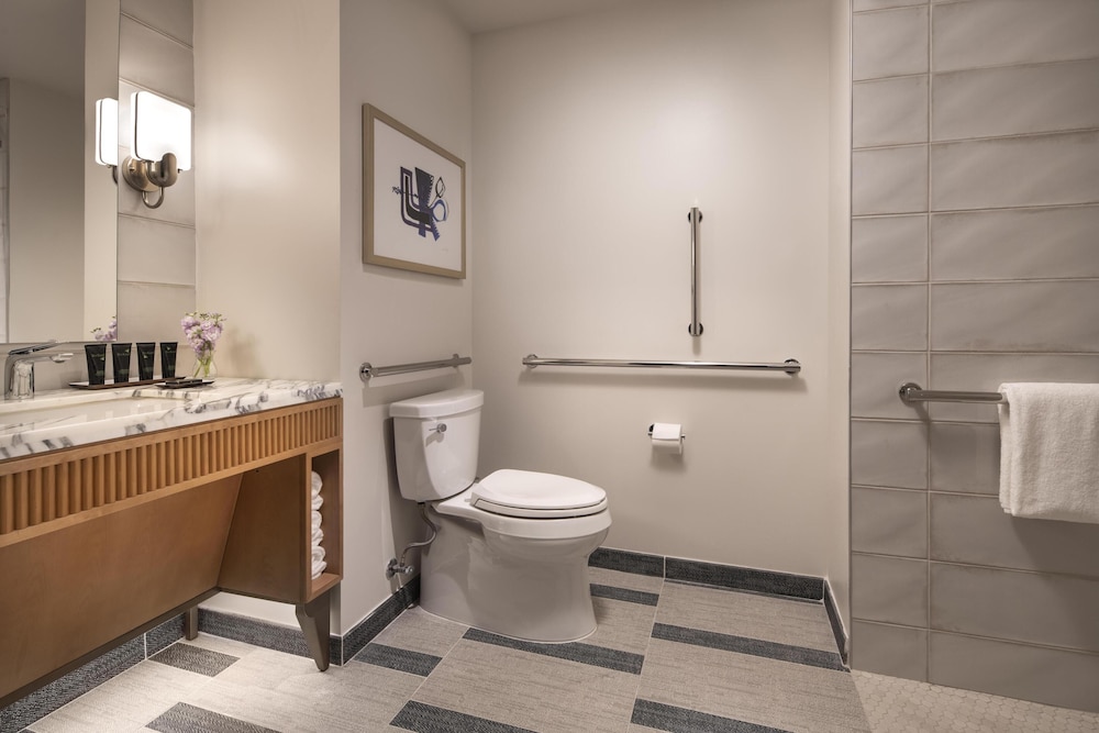 Accesible | 1 Cama King con Ducha de Acceso Lateral del hotel Hyatt Centric Downtown Nashville