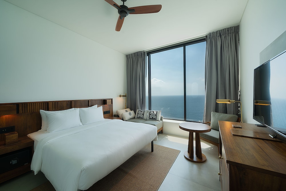 Habitación doble Vista Mar Balcón o Terraza Superior Vista ciudad del hotel Granbell Hotel Colombo