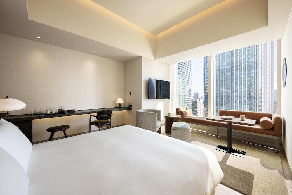 1 cama king size, Vista a la Ciudad, Premium del hotel Hotel Toranomon Hills - The Unbound Collection by Hyatt