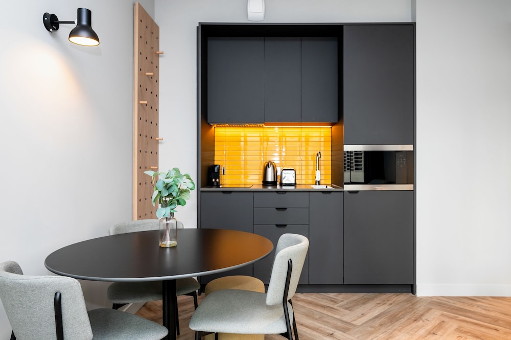 Apartamento de un dormitorio (camas individuales) del hotel Staycity Paris La Defense. Foto 3