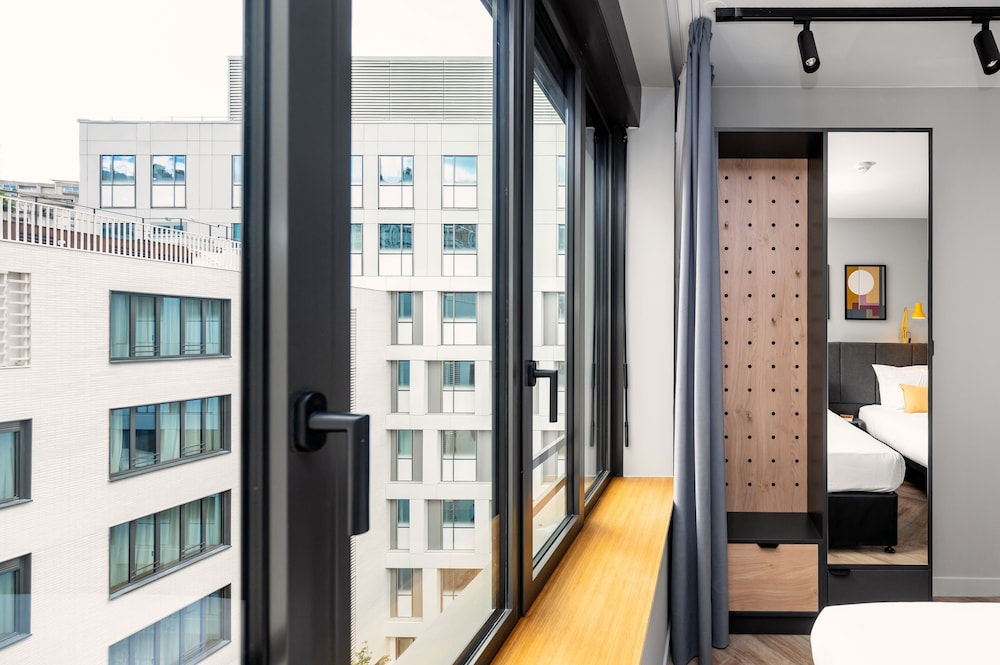 Apartamento de un dormitorio (camas individuales) del hotel Staycity Paris La Defense. Foto 7