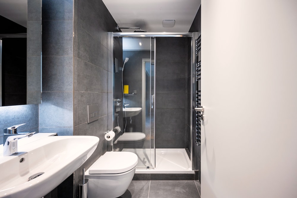 Apartamento de un dormitorio (camas individuales) del hotel Staycity Paris La Defense. Foto 14