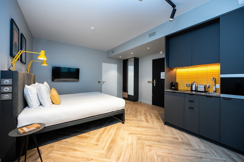 Estudio, accesible para personas con discapacidad del hotel Staycity Paris La Defense. Foto 1