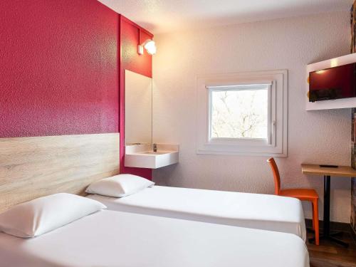 Habitación Side - Car para un máximo de 2 personas. Básicos #ontheroad del hotel F1 Paris Porte de Montreuil