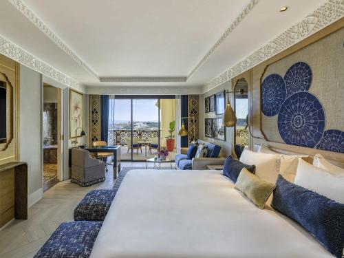 Habitación Deluxe con vistas panorámicas - 1 cama extragrande del hotel Fairmont Tazi Palace Tangier