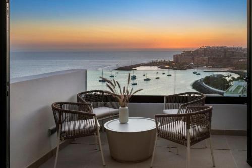 Apartamento Vista Mar Vista Piscina Con Cocina 1 Cama king 1 habitación Sofá Cama incluido del hotel Palmera Sea View
