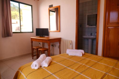 Habitación Doble del hotel La Palma Hostel - Pensión Central. Foto 3