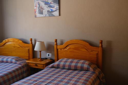 Habitación Doble - 2 camas del hotel La Palma Hostel - Pensión Central. Foto 1