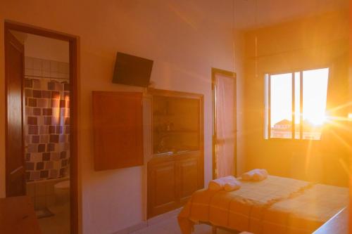 Estudio con terraza del hotel La Palma Hostel - Pensión Central. Foto 1